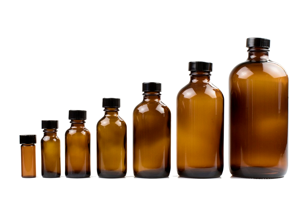 Glass Amber Bottles