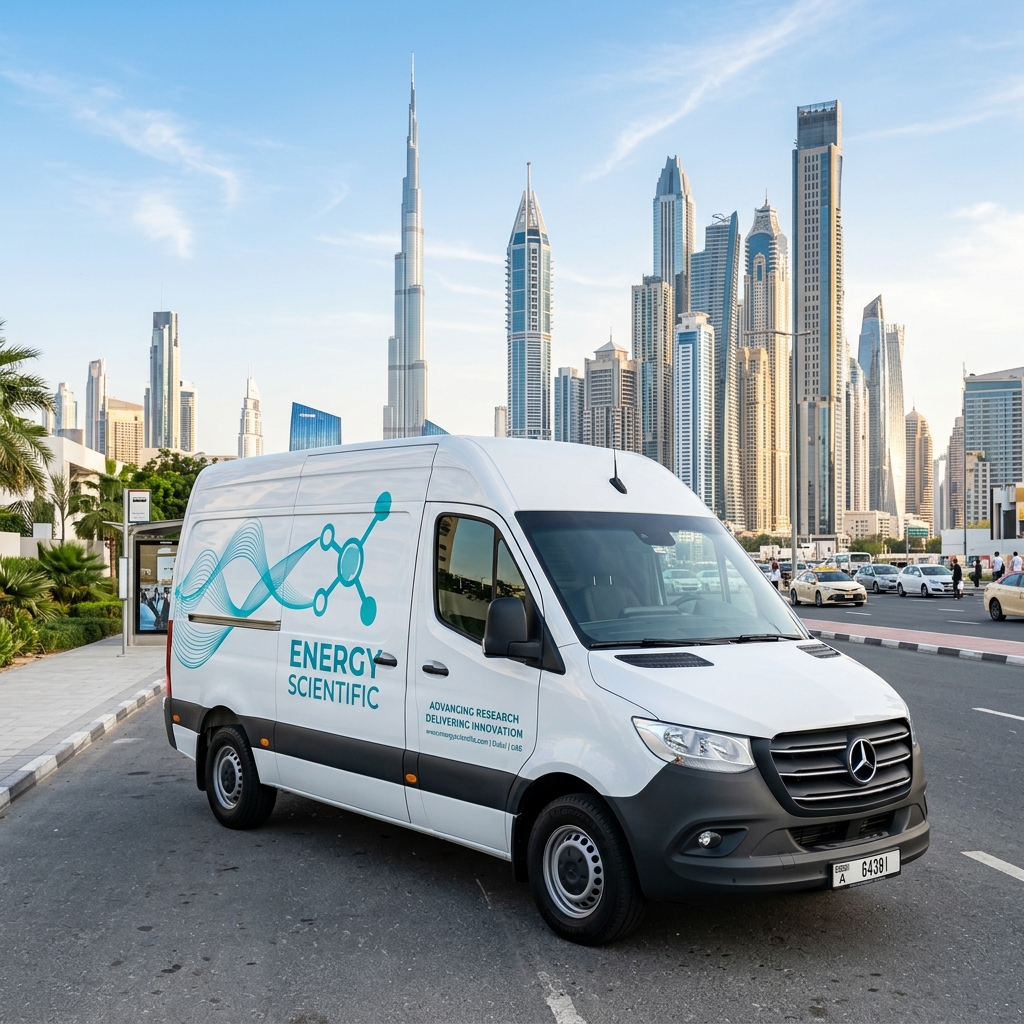 Energy Scientific Delivery Van 2